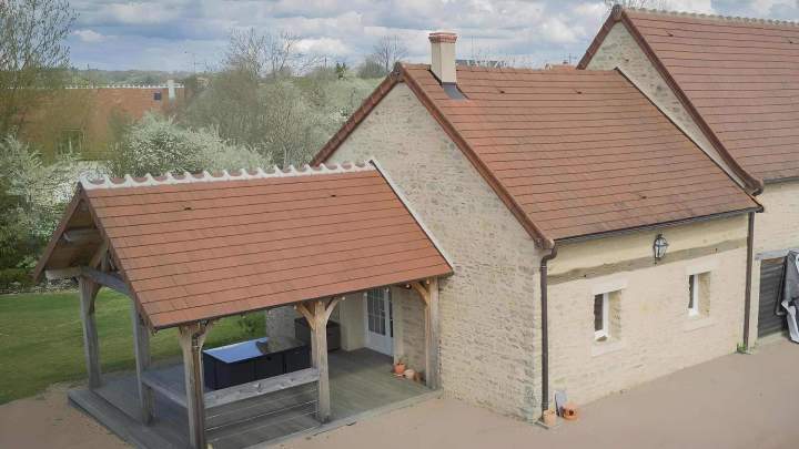 Réfection toiture ancienne Nièvre